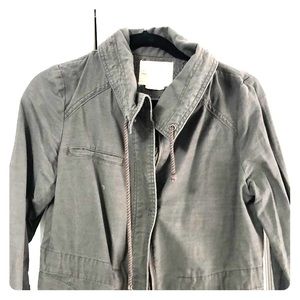 Anthropologie lightweight army jacket